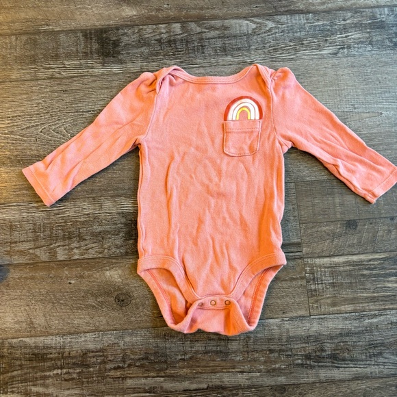 6-9 month long sleeve onesie lot - Picture 9 of 14